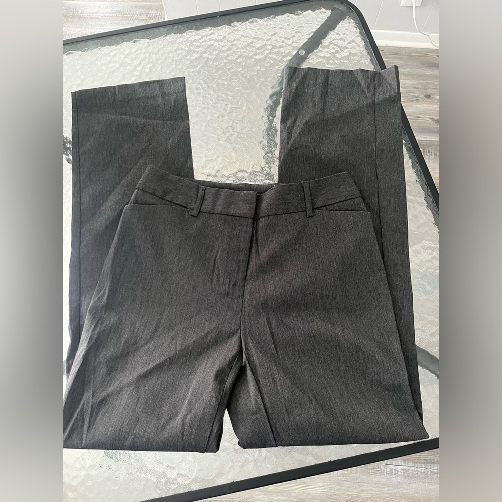 Women Dark Gray Dress Pants